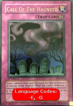 Ruf der Gejagten (V.1) PSV-012 Ultra Rare Played Deutsch