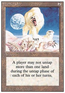 Winter Orb 3ED- Rare Good Englisch