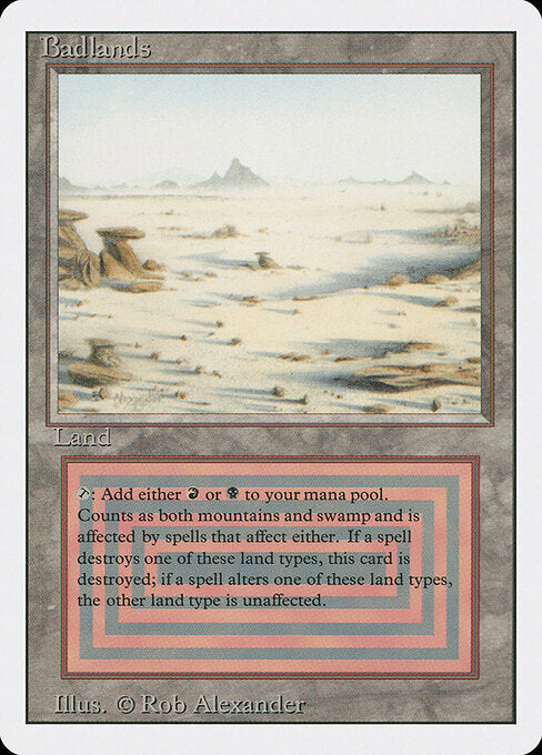 Badlands 3ED- Rare Poor Englisch
