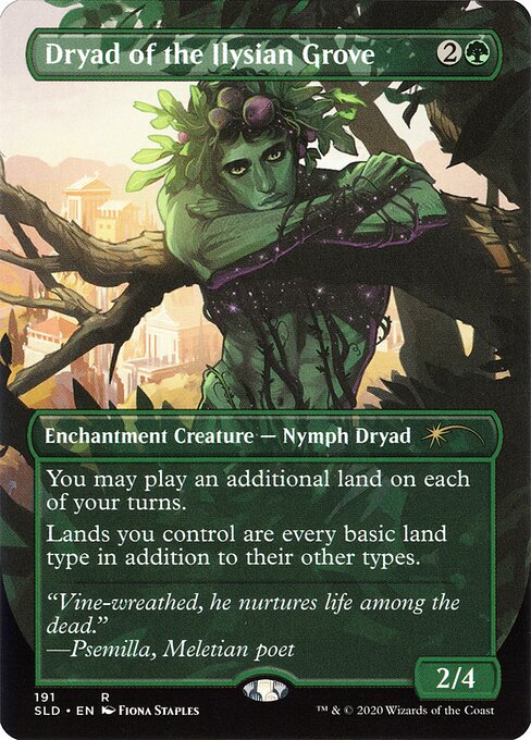 Dryad of the Ilysian Grove SLDAN-191 Rare Excellent Englisch Foil