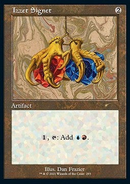 Izzet Signet SLDAN-293 Rare Near Mint Englisch