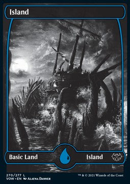 Insel (V.1) VOW-270 Land Near Mint Deutsch Foil