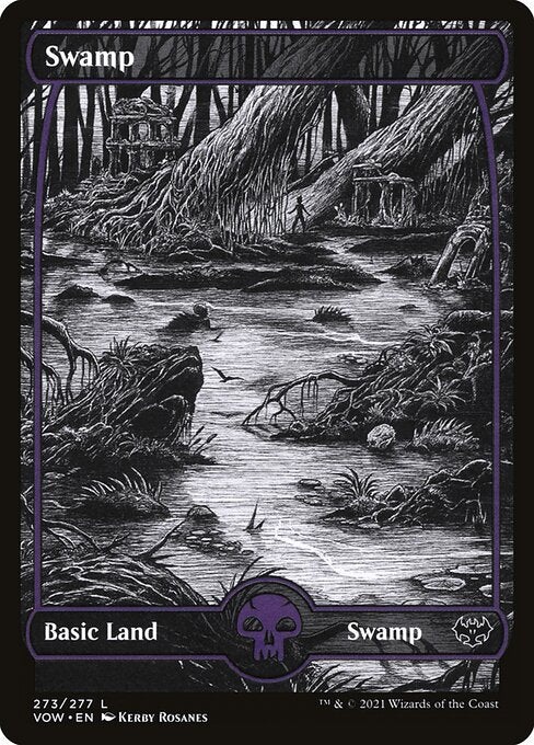 Swamp VOW-273 Land Near Mint Englisch Foil
