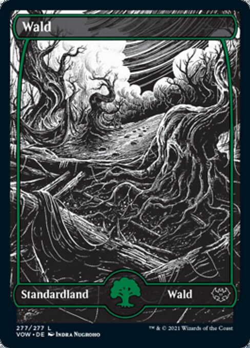 Wald (V.2) VOW-277 Land Near Mint Deutsch
