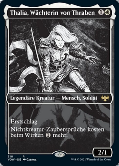 Thalia, Wächterin von Thraben (V.1) XVOW-318 Rare Near Mint Deutsch