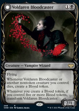 Voldaren Bloodcaster // Bloodbat Summoner XVOW-298 Rare Excellent Englisch