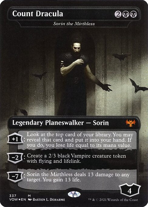 Sorin the Mirthless XVOW-337 Mythic Excellent Englisch