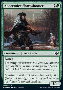 Scharfschützenlehrling VOW-185 Common Near Mint Englisch Foil