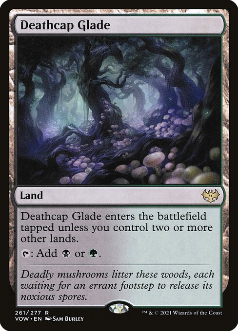 Deathcap Glade VOW-261 Rare Near Mint Englisch Foil