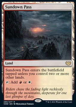 Abendsonnen-Pass VOW-266 Rare Excellent Deutsch