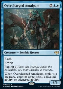 Overcharged Amalgam VOW-71 Rare Near Mint Englisch