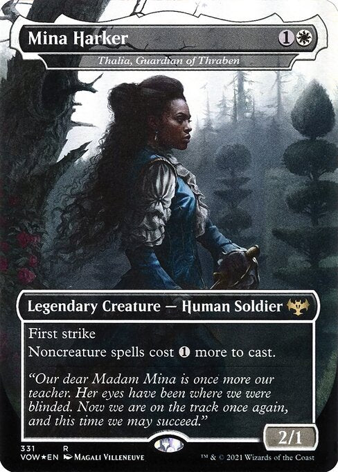 Thalia, Wächterin von Thraben (V.2) XVOW-331 Rare Near Mint Englisch Foil