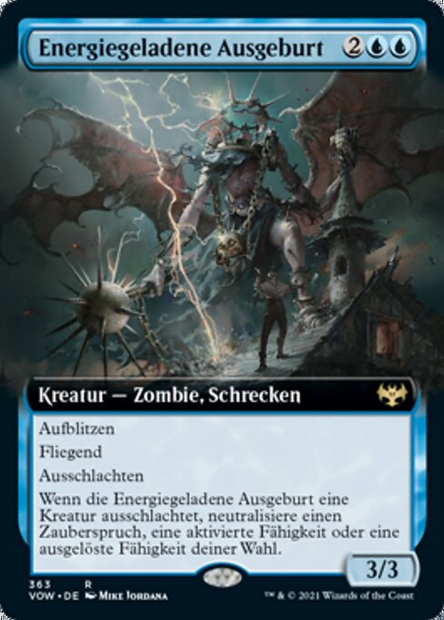 Energiegeladene Ausgeburt XVOW-363 Rare Poor Deutsch Foil