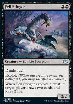 Todesstachel-Skorpion VOW-112 Uncommon Near Mint Englisch Foil
