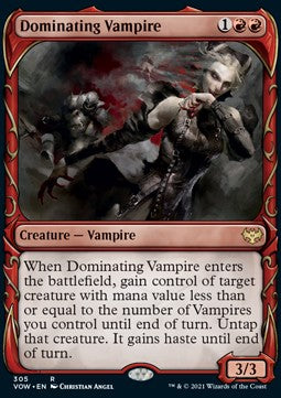 Dominating Vampire XVOW-305 Rare Near Mint Englisch