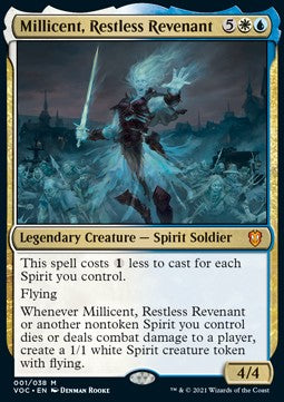 Millicent, rastlose Rückkehrerin (V.1) VOC-1 Mythic Near Mint Englisch Foil