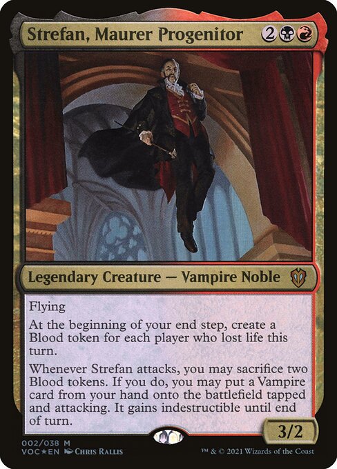 Strefan, Maurer Progenitor VOC-2 Mythic Excellent Englisch Foil