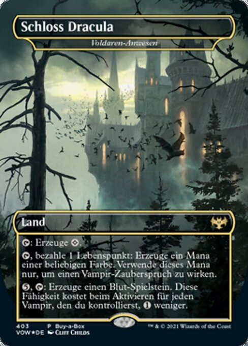 Voldaren-Anwesen BABP-403 Rare Excellent Deutsch Foil