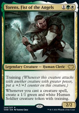Torens, Fist of the Angels VOW-249 Rare Near Mint Englisch Foil