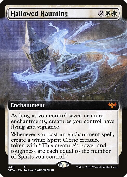 Hallowed Haunting XVOW-349 Mythic Near Mint Englisch Foil