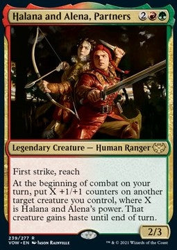 Halana and Alena, Partners VOW-239 Rare Near Mint Englisch