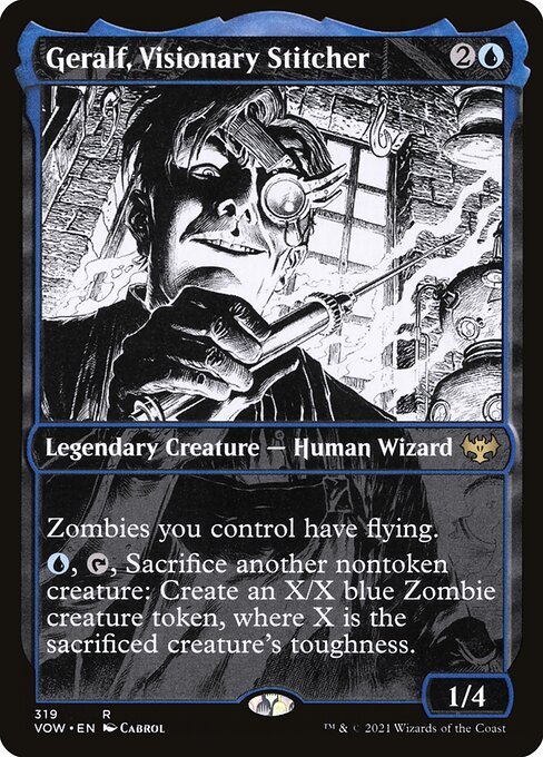 Geralf, Visionary Stitcher XVOW-319 Rare Excellent Englisch