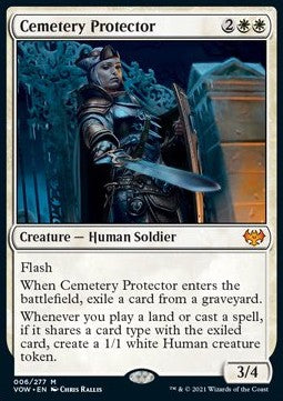 Cemetery Protector VOW-6 Mythic Near Mint Englisch