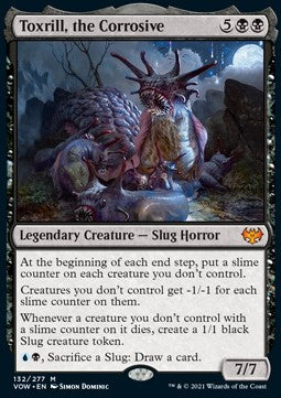 Toxrill, the Corrosive VOW-132 Mythic Excellent Englisch