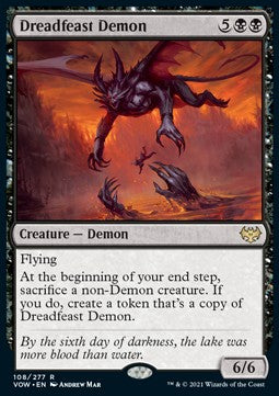 Dreadfeast Demon VOW-108 Rare Near Mint Englisch
