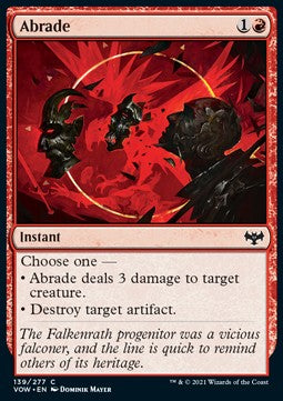 Abrade VOW-139 Common Near Mint Englisch
