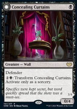 Concealing Curtains // Revealing Eye VOW-101 Rare Excellent Englisch