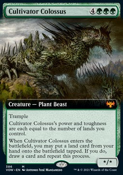Cultivator Colossus XVOW-386 Mythic Excellent Englisch
