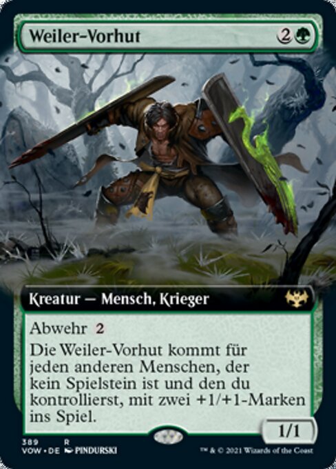 Weiler-Vorhut XVOW-389 Near Mint Deutsch