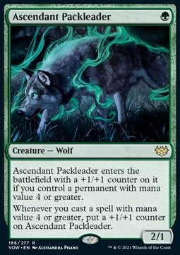 Ascendant Packleader VOW-186 Rare Near Mint Englisch