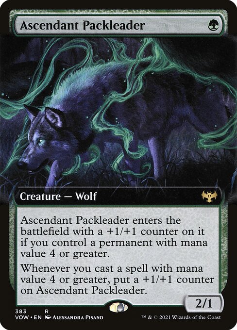 Aufsteigender Rudelführer XVOW-383 Rare Excellent Englisch Foil