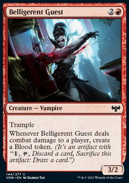 Streitlustige Besucherin VOW-144 Common Excellent Deutsch Foil