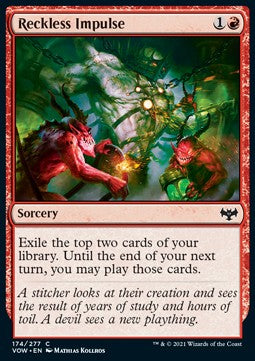 Reckless Impulse VOW-174 Common Near Mint Englisch Foil