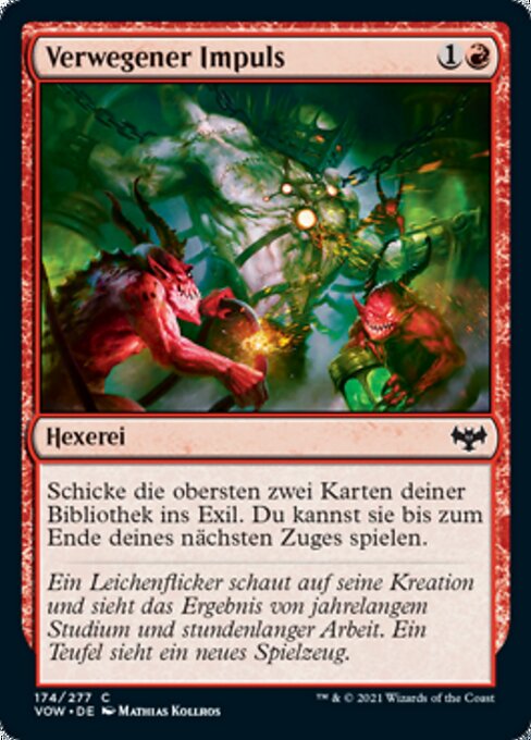 Verwegener Impuls VOW-174 Common Excellent Deutsch