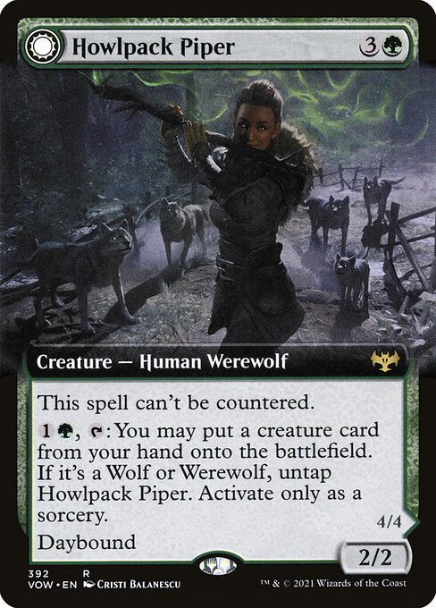 Heulerrudel-Flötenspielerin // Wildnis-Heulerin XVOW-392 Near Mint Deutsch