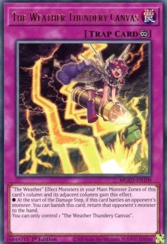 Donnerndes Witterungsgemälde MGED-100 Rare Excellent Deutsch