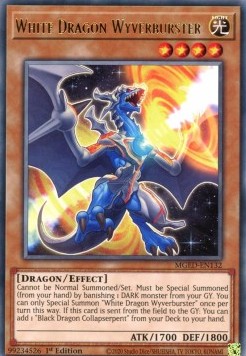 Weißer Drache Lindwurmstrahl MGED-132 Rare Near Mint Deutsch 1. Auflage