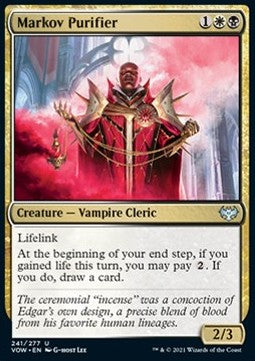 Markovscher Weihepriester VOW-241 Uncommon Near Mint Deutsch Foil