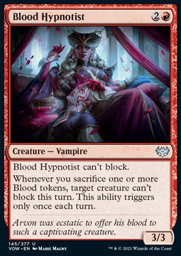 Blut-Hypnotiseurin VOW-145 Uncommon Near Mint Englisch Foil