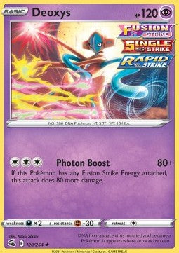 Deoxys FST-120 Holo Rare Near Mint Deutsch