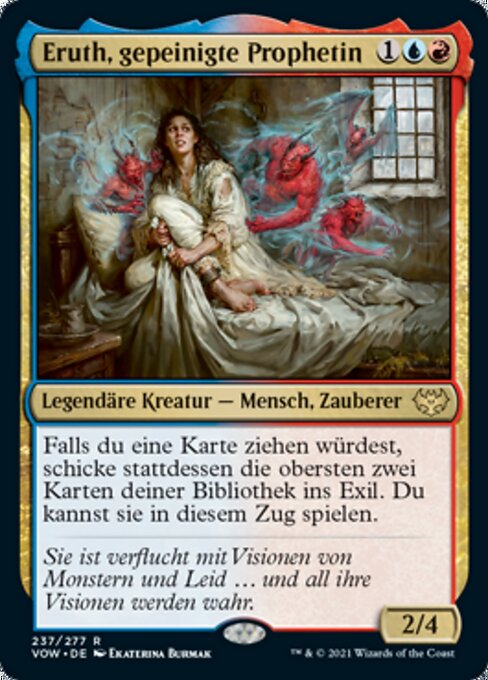 Eruth, gepeinigte Prophetin VOW-237 Rare Near Mint Deutsch