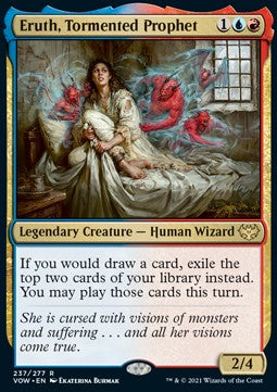 Eruth, gepeinigte Prophetin VOW-237 Rare Near Mint Deutsch Foil