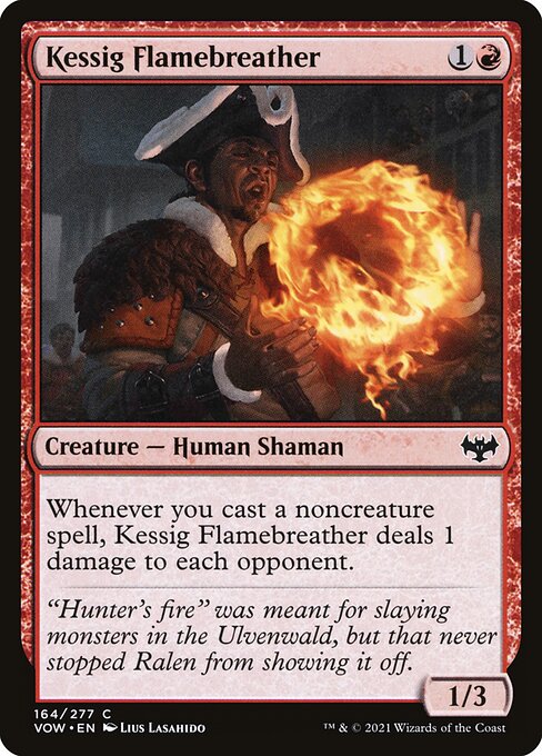 Kessig Flamebreather VOW-164 Common Near Mint Englisch