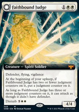 Glaubenstreuer Richter // Richtspruch des Sünders XVOW-348 Mythic Near Mint Deutsch