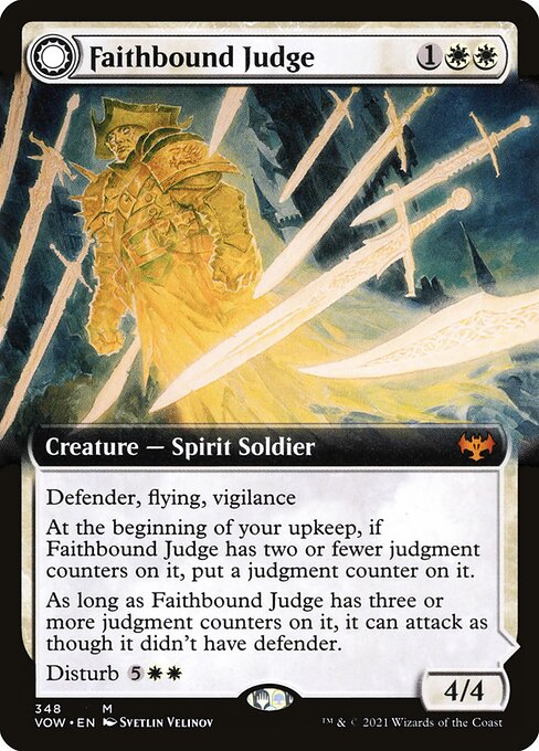 Glaubenstreuer Richter // Richtspruch des Sünders XVOW-348 Mythic Near Mint Deutsch