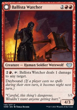Ballista-Wache // Ballista-Schütze VOW-143 Uncommon Near Mint Deutsch Foil